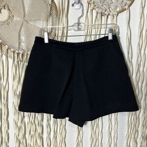 Sandro Textured Pleat Front Shorts / Skorts Size 38/M